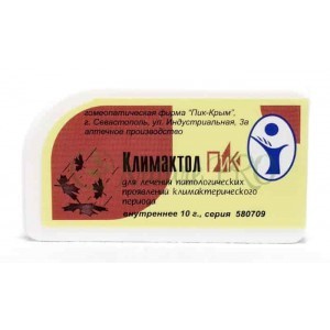 Климактол ПиК Крым, гомеопатические гранулы, 10г