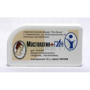 Мастопатин Плюс ПиК Крым, гомеопатические гранулы, 10г.