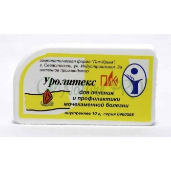 Уролитекс ПиК Крым, гомеопатические гранулы, 10г