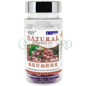 Экстракт виноградных косточек (Grapeseed Oil), 100 капс.х0,5г Natural (BlueSky)